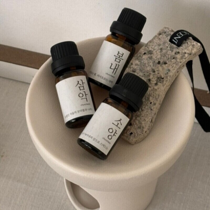 센트정원,춘천향기산책 소양 드롭퍼 디퓨저 오브제 세트