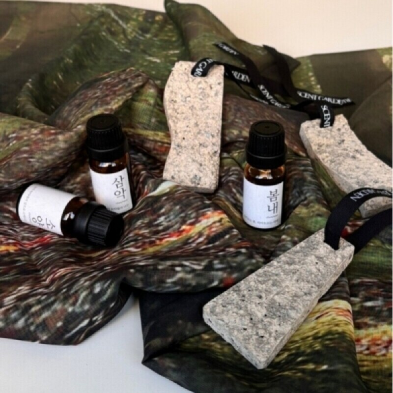 센트정원,춘천향기산책 삼악 드롭퍼 디퓨저 오브제 세트